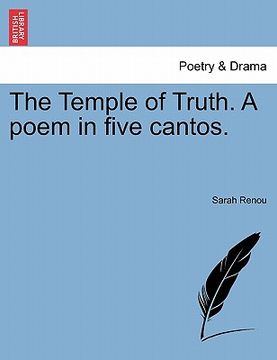portada the temple of truth. a poem in five cantos.