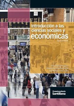 portada introduccion a las ciencias sociales y economicas. bachillerato / 2 ed.