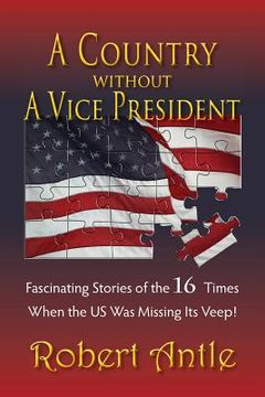 portada A Country Without A Vice President: Fascinating Stories of The 16 Times When The US Was Missing Its Veep! (en Inglés)