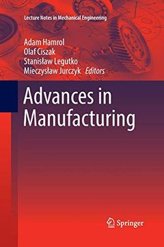 portada Advances in Manufacturing (Lecture Notes in Mechanical Engineering) (in English)