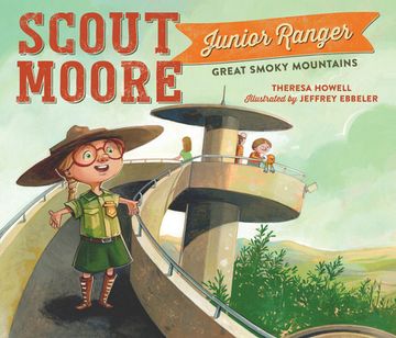 portada Scout Moore, Junior Ranger: Great Smoky Mountains (en Inglés)