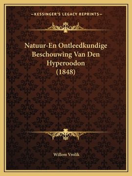 portada Natuur-En Ontleedkundige Beschouwing Van Den Hyperoodon (1848)