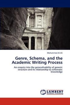 portada genre, schema, and the academic writing process (in English)