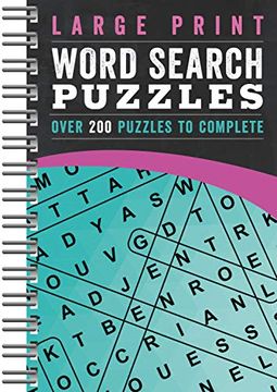 portada Large Print Word Search Puzzles: Over 200 Puzzles to Complete (en Inglés)