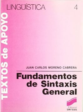 portada Fundamentos de Sintaxis General (in Spanish)