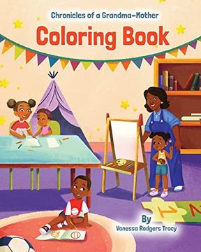 portada Chronicles of a Grandma-Mother: Coloring Book (en Inglés)