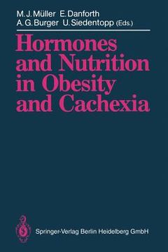 portada hormones and nutrition in obesity and cachexia (en Inglés)