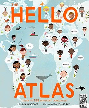 portada The Hello Atlas: Listen to 133 Different Languages!