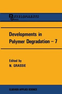 portada Developments in Polymer Degradation--7 (en Inglés)