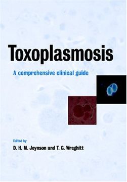 portada Toxoplasmosis: A Comprehensive Clinical Guide (en Inglés)