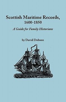 portada scottish maritime records, 1600-1850 (en Inglés)