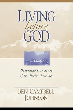 portada living before god: deepening our sense of the divine presence