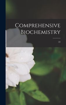 portada Comprehensive Biochemistry; 22 (en Inglés)