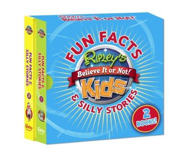 portada Ripley's Fun Facts & Silly Stories Boxed Set 2 Books: Contains 2 Books (en Inglés)
