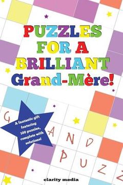 portada Puzzles For A Brilliant Grand-Mère (en Inglés)