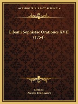 portada Libanii Sophistae Orationes XVII (1754) (en Latin)