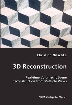 portada 3d reconstruction (en Inglés)