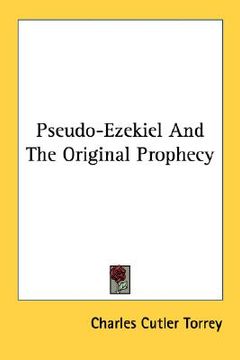 portada pseudo-ezekiel and the original prophecy (in English)