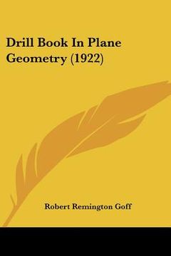 portada drill book in plane geometry (1922) (in English)