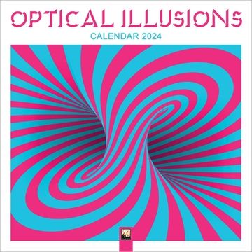 portada Optical Illusions Wall Calendar 2024 (Art Calendar) (in English)