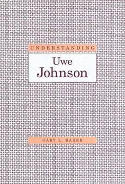 portada understanding uwe johnson (en Inglés)