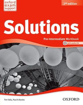 portada Solutions. Pre-Intermediate. Workbook and Audio cd Pack (en Inglés)