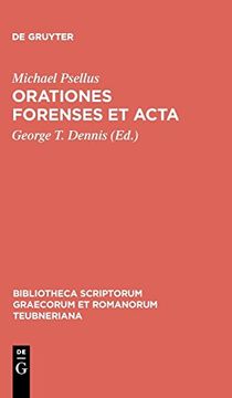 portada Orationes Forenses et Acta (Bibliotheca Scriptorum Graecorum et Romanorum Teubneriana) (en Inglés)
