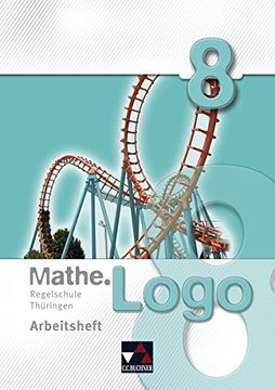 portada Mathe. Logo 8 Regelschule Thüringen Arbeitsheft (en Alemán)