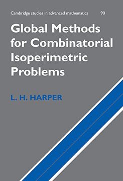 portada Global Methods for Combinatorial Isoperimetric Problems (Cambridge Studies in Advanced Mathematics) (en Inglés)