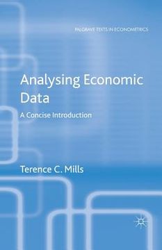 portada Analysing Economic Data: A Concise Introduction (in English)