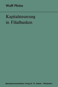 portada Kapitalsteuerung in Filialbanken (in German)