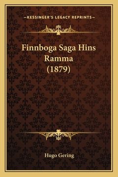 portada Finnboga Saga Hins Ramma (1879)