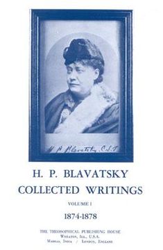 portada collected writings of h. p. blavatsky, vol. 1 (en Inglés)