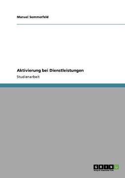 portada Aktivierung bei Dienstleistungen (German Edition)