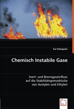 portada Chemisch Instabile Gase: Inert- und Brenngaseinfluss auf die Stabilitätsgrenzdrücke von Acetylen und Ethylen