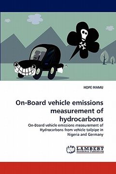 portada on-board vehicle emissions measurement of hydrocarbons (en Inglés)