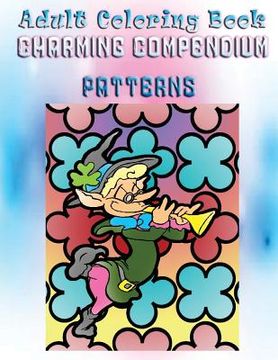 portada Adult Coloring Book Charming Compendium Patterns: Mandala Coloring Book (en Inglés)