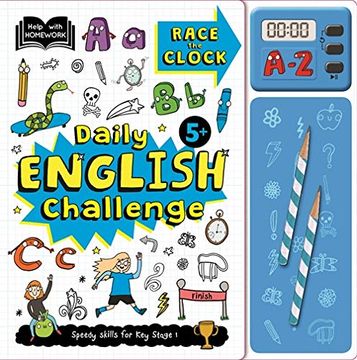 portada Help With Homework: 5+ English Challenge Pack (Hwh Daily Challenge Pack) (en Inglés)