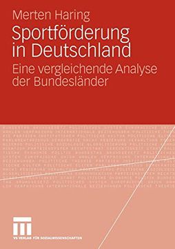 portada Sportfã Rderung in Deutschland: Eine Vergleichende Analyse der Bundeslã¤Nder (in German)