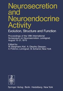 portada neurosecretion and neuroendocrine activity: evolution, structure and function (en Inglés)