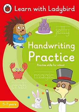 portada Handwriting Practice: A Learn With Ladybird Activity Book 5-7 Years: Ideal for Home Learning (Ks1) (en Inglés)