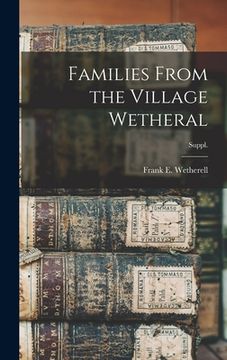 portada Families From the Village Wetheral; Suppl. (en Inglés)