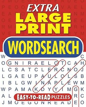 portada Extra Large Print Wordsearch: Easy-To-Read Puzzles (Arcturus Extra Large Print Puzzles) 