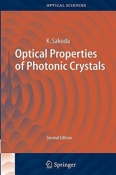 portada optical properties of photonic crystals (en Inglés)