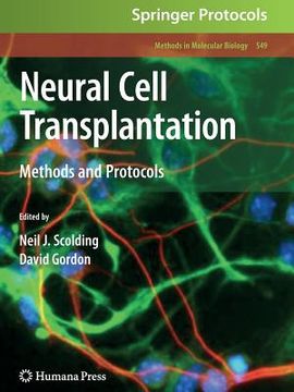 portada neural cell transplantation: methods and protocols (en Inglés)