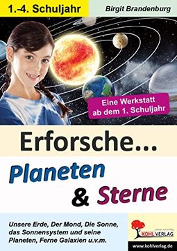 portada Erforsche ... Planeten & Sterne: Eine Werkstatt ab dem 1. Schuljahr (en Alemán)