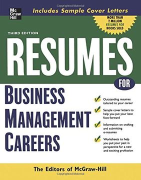 portada Resumes for Business Management Careers (Professional Resumes Series) 