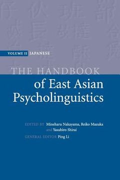 portada Handbook of East Asian Psycholinguistics: Volume 2 (The Handbook of East Asian Psycholinguistics 3 Volume Paperback Set) (en Inglés)