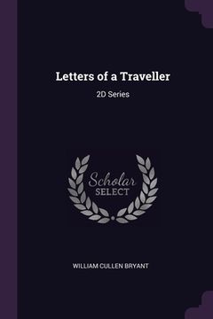 portada Letters of a Traveller: 2D Series (en Inglés)