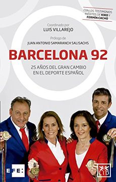 portada Barcelona 92: 25 años del gran cambio en el deporte español (VIVA) (Spanish Edition)